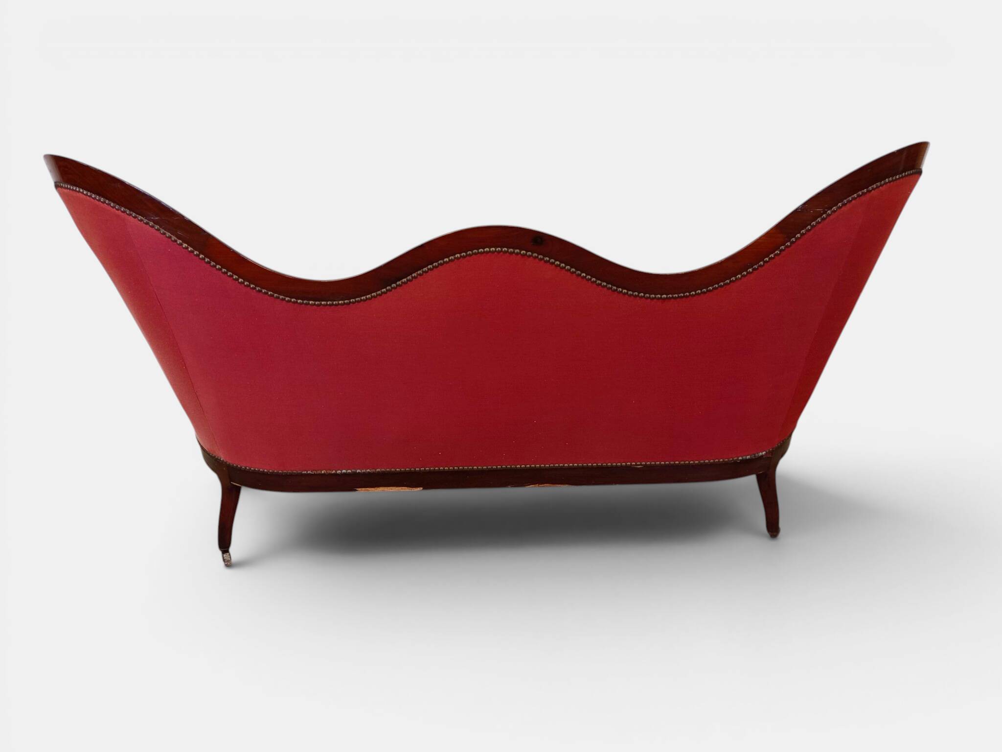 Three-seater basket canapé in Louis XV style – 19th century