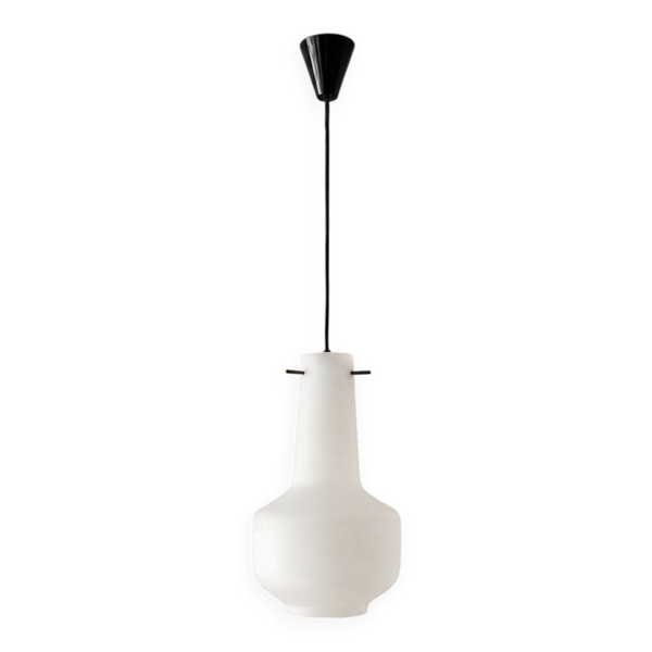 Lampe suspendue en verre de Murano du milieu du siècle par Renato Toso
