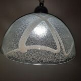 Suspension vintage en verre de Murano des années 1970