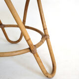 Rattan coffee table from the 60s.