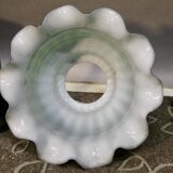 Set of 4 Large Tulips in Opal Glass, Height 32 cm