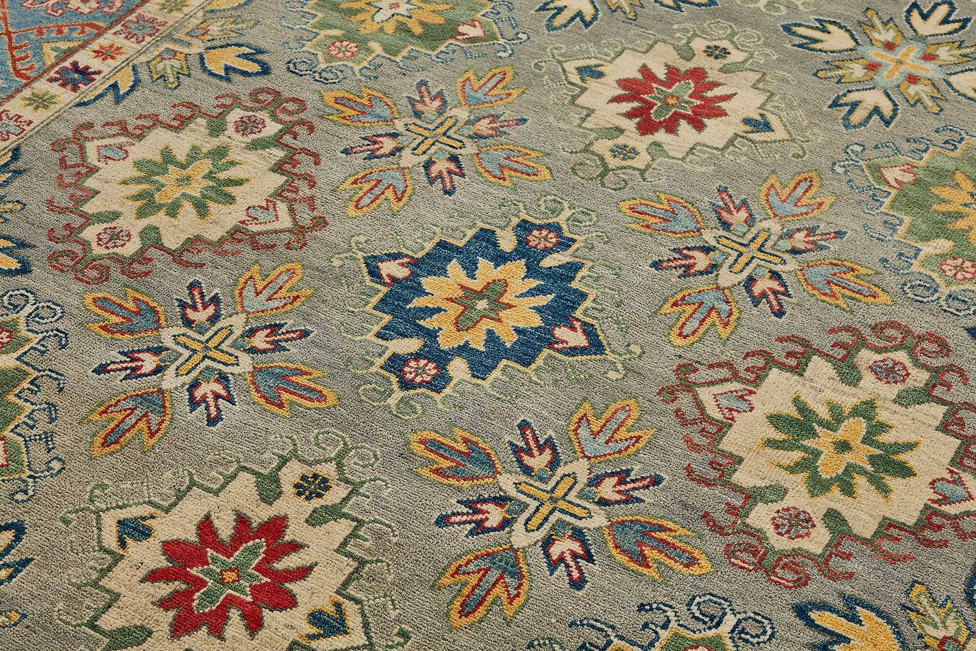 Turkish Handknotted Wool Oushak Rug 198 cm x 300 cm