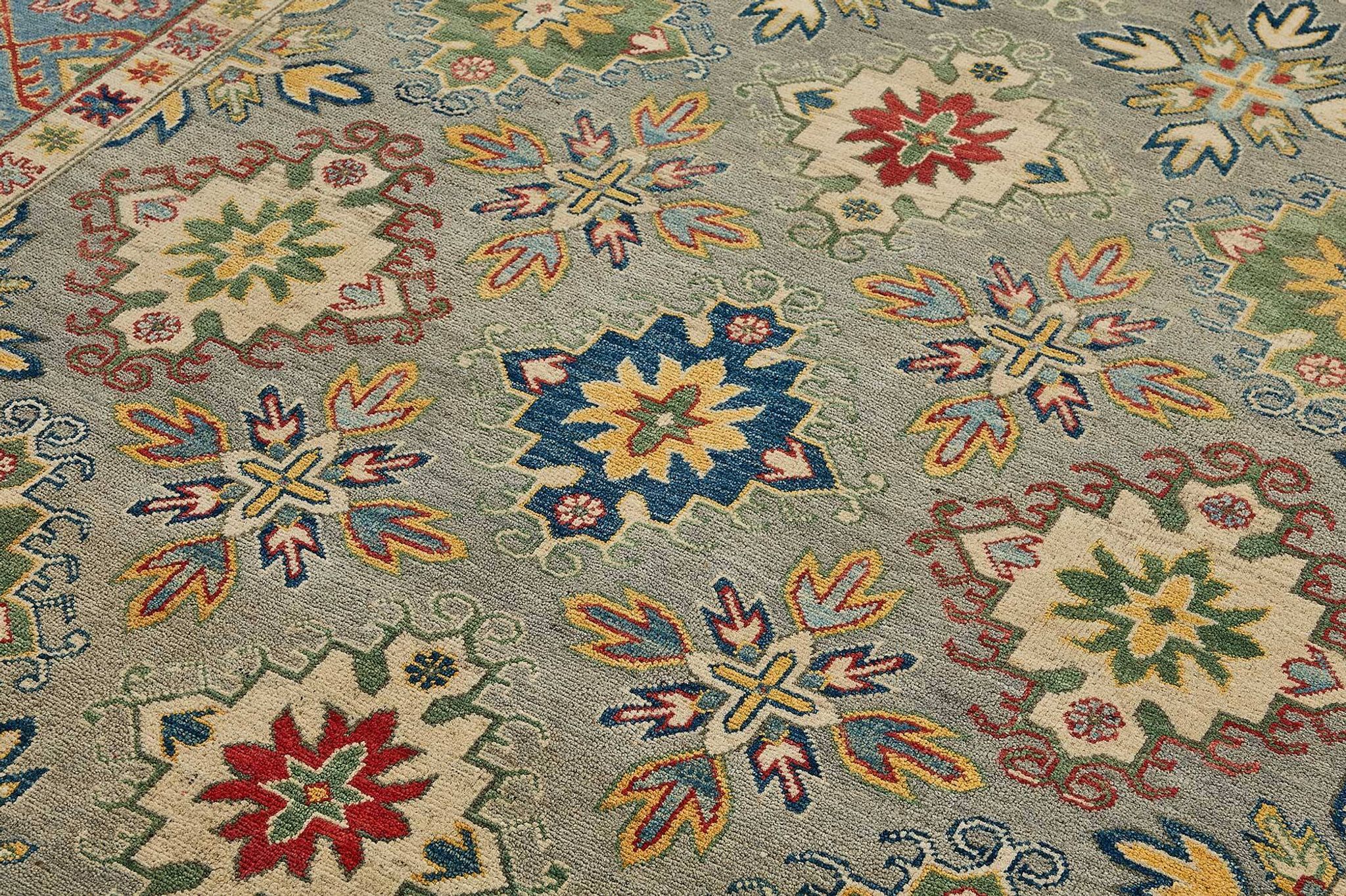 Turkish Handknotted Wool Oushak Rug 198 cm x 300 cm