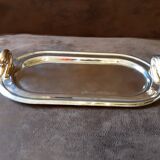 Set of 2 old metal butter dishes