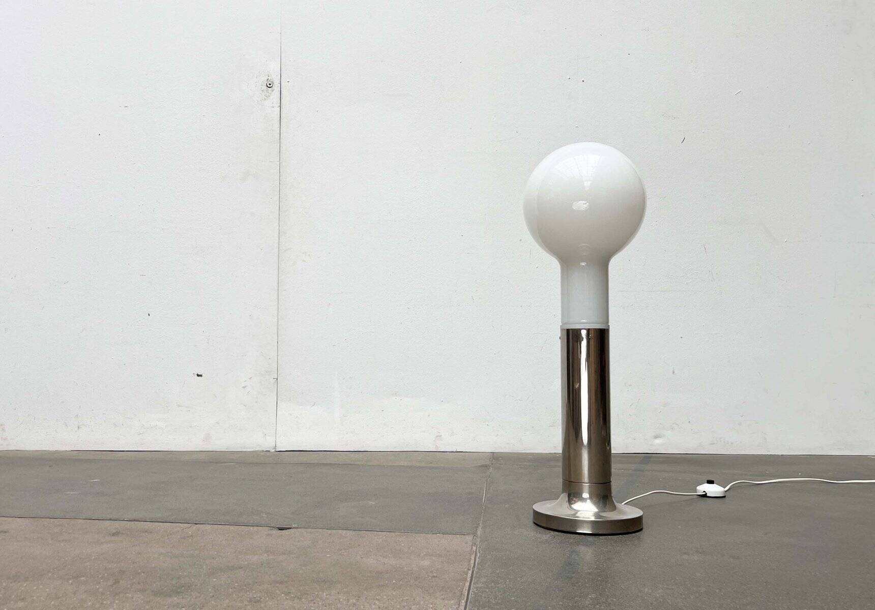 Swiss design floor lamp modern bulb mid-century space age by Temde, 1960s