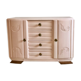 Commode artdeco à portes et tiroirs