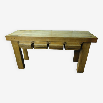 Carpenter's elm workbench