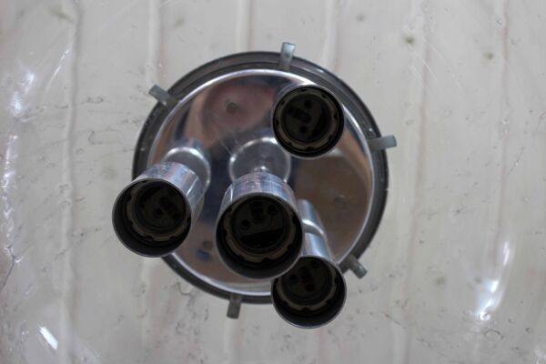 Suspension Doria en verre de Murano