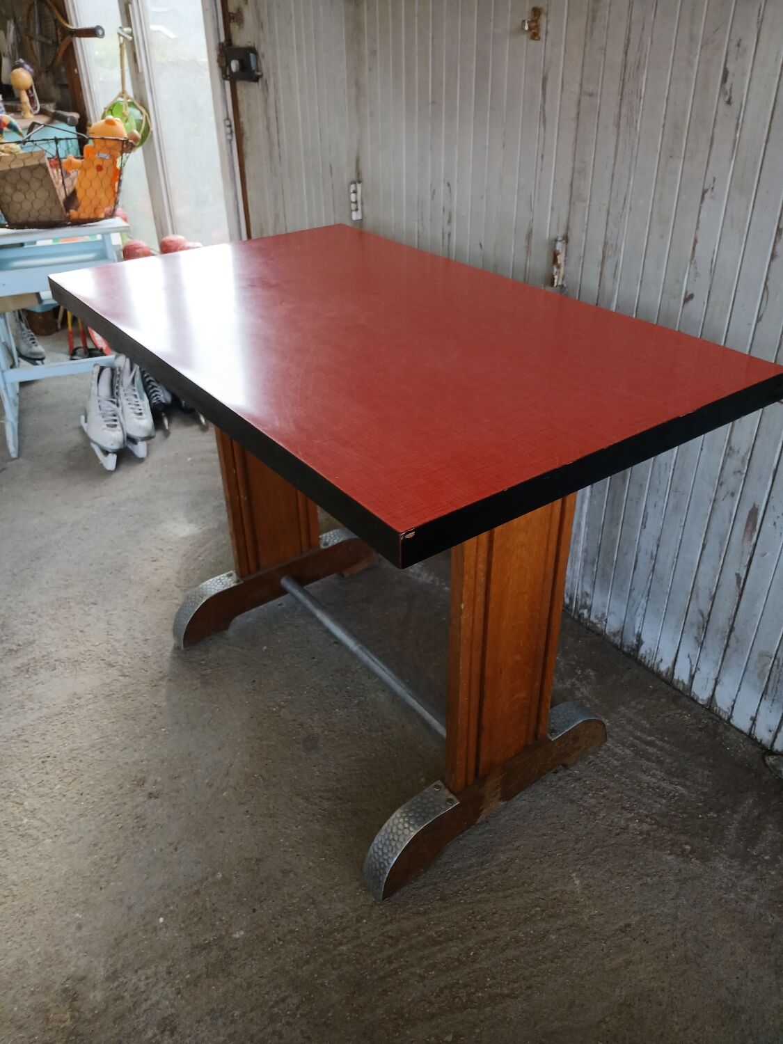 Vintage bistro table