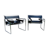 Armchair B3 Wassily by Marcel Breuer design 1960