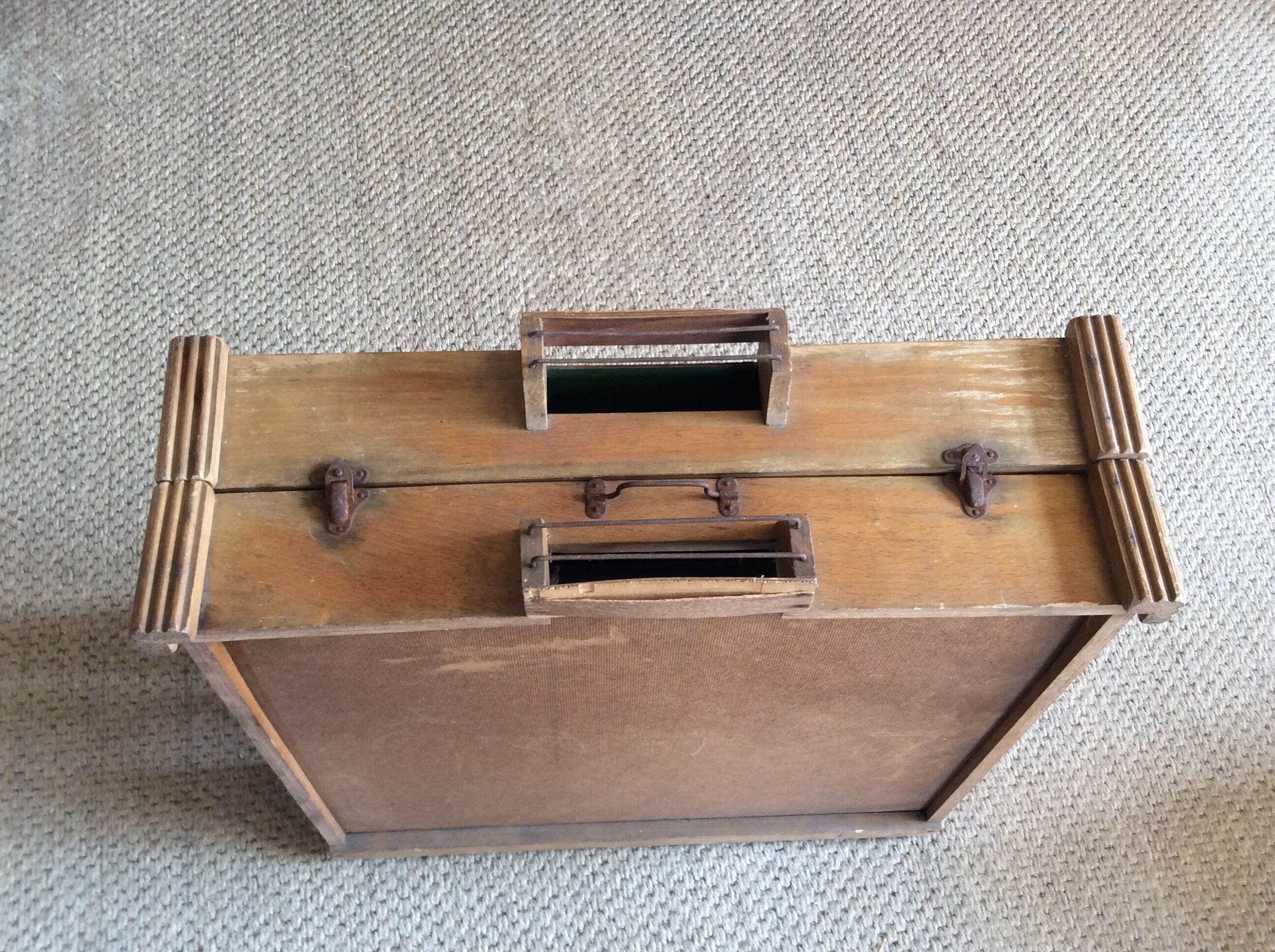 Folding table football