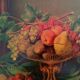 Chromolithograph Still Life Fruits Signed G. Falchetti