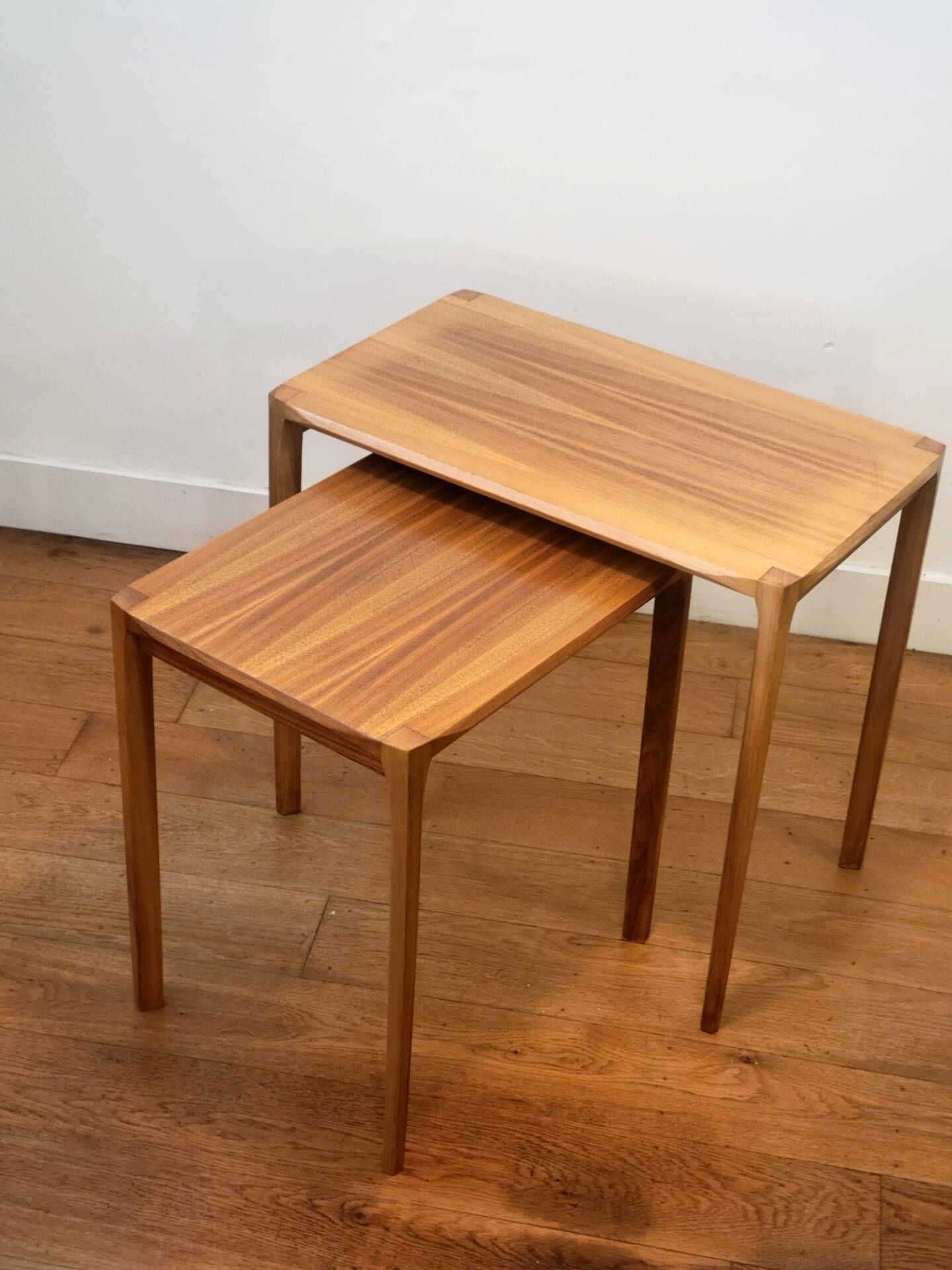 Set of two nesting tables by Rex Raab for Wilhelm Renz, Germany 1960