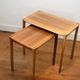 Set of two nesting tables by Rex Raab for Wilhelm Renz, Germany 1960