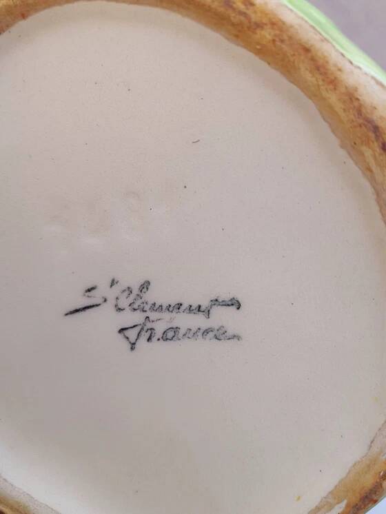 St Clément slip parrot pitcher, 1950