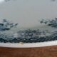 Flat plate from Saint-Amand and Hamage with Spring decoration.
