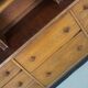 Large Antique Art Deco German Oak Chocolate Shop Cabinet, 1920s