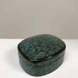 Hand-painted wooden box