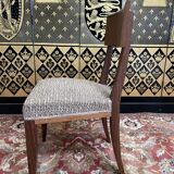 Set of 6 Art Deco chairs - 1950 in mahogany