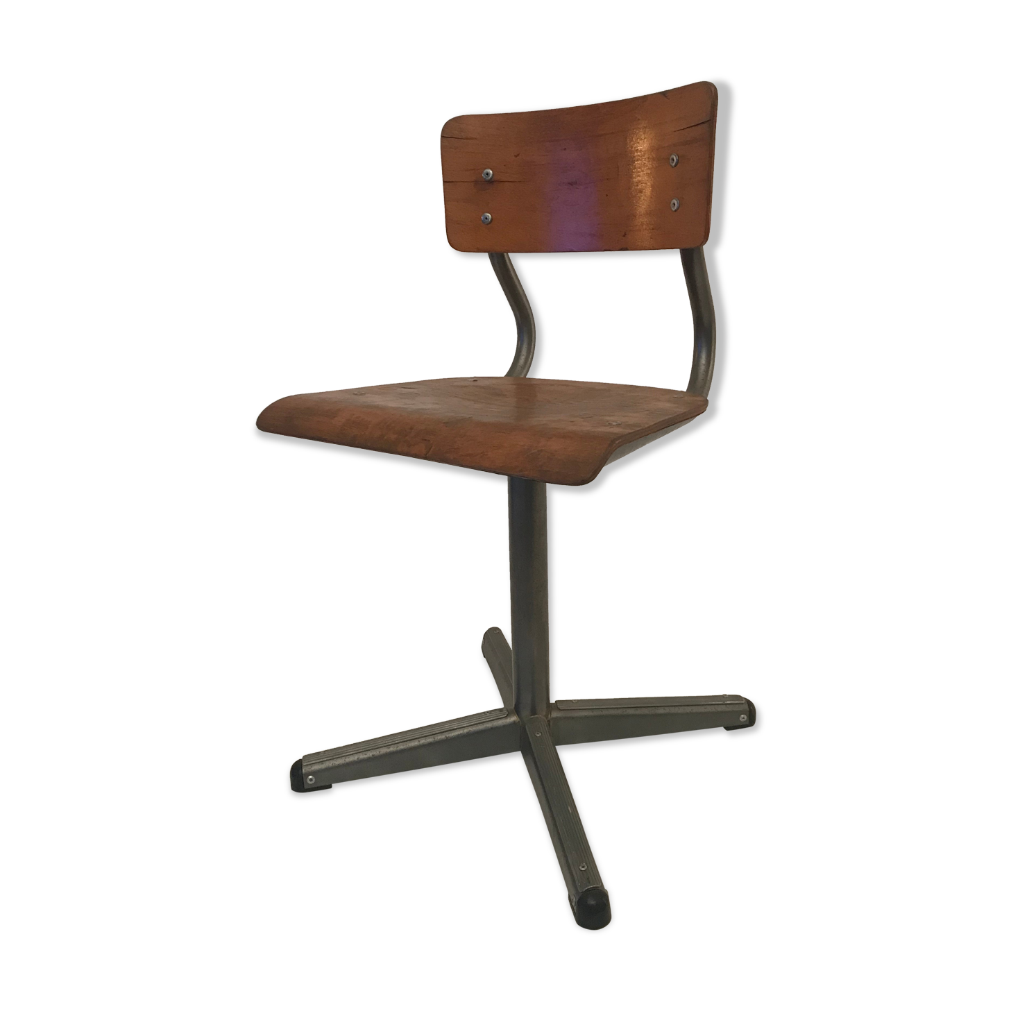 Small industrial chair child 60s