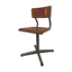 Small industrial chair child 60s