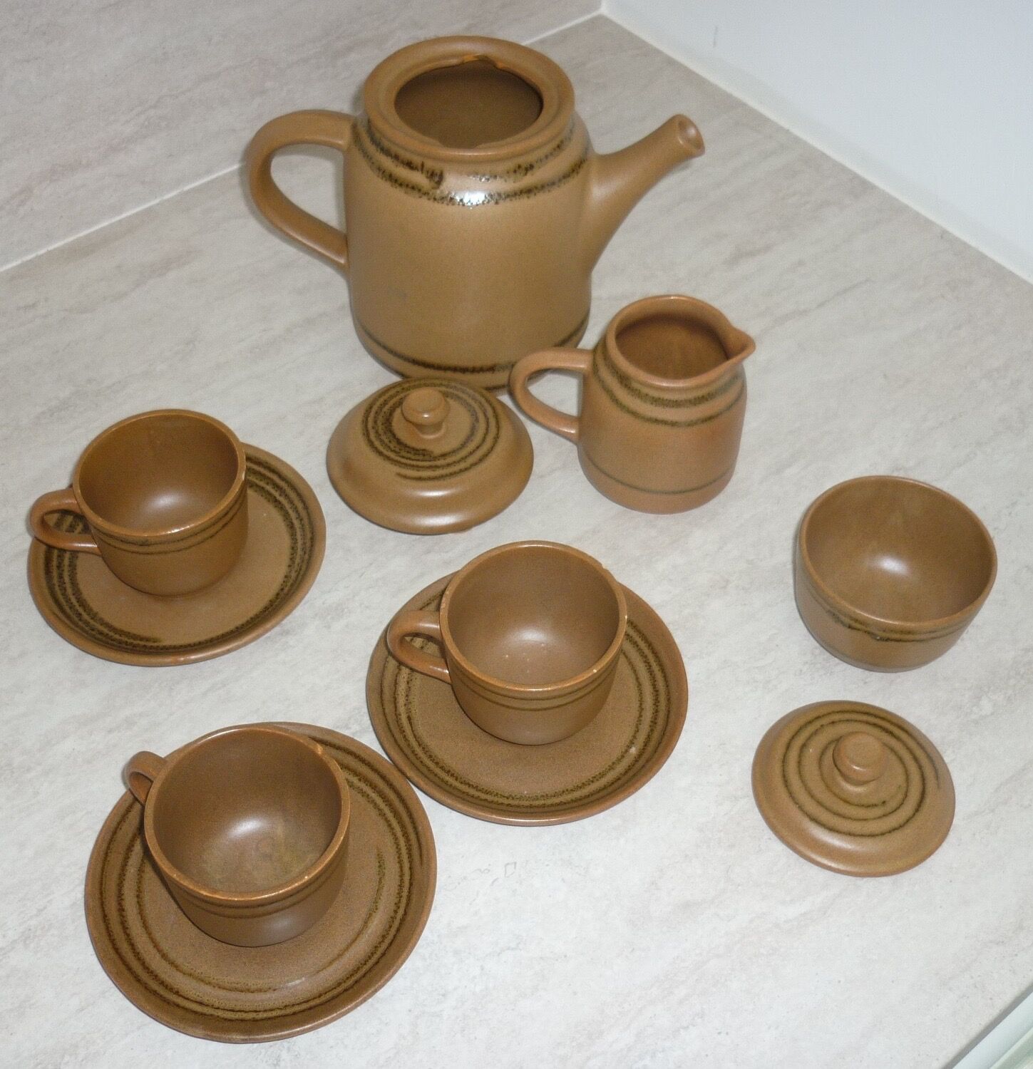 Savoie Sarreguemines coffee/tea service