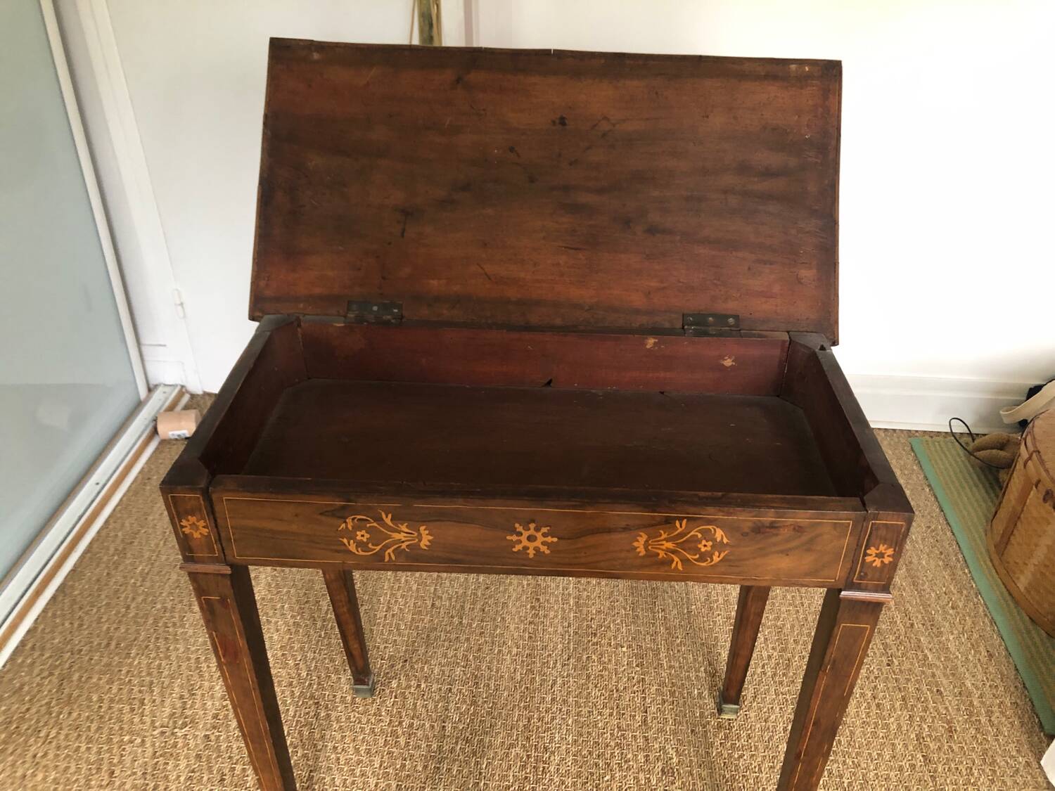 console marqueterie