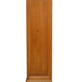 Pair of oak open bookcases