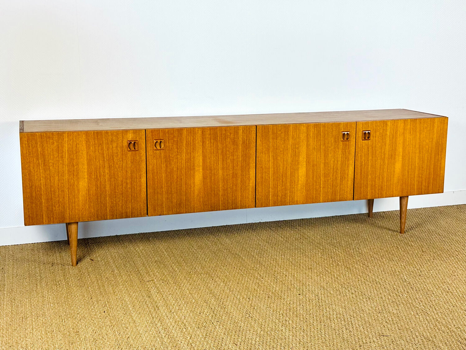 Scandinavian teak sideboard from the 1960s.