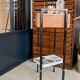 Old vintage bedside