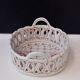 Ludwigsburg Porcelain Reticulated Bascket or Openwork Basket Dimensions 22,5cm