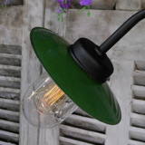 Gooseneck wall lamp