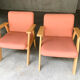 Light wood armchair