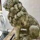 Fountain statue Lion stone reconstituted
