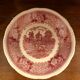 Series of 6 English porcelain dessert plates