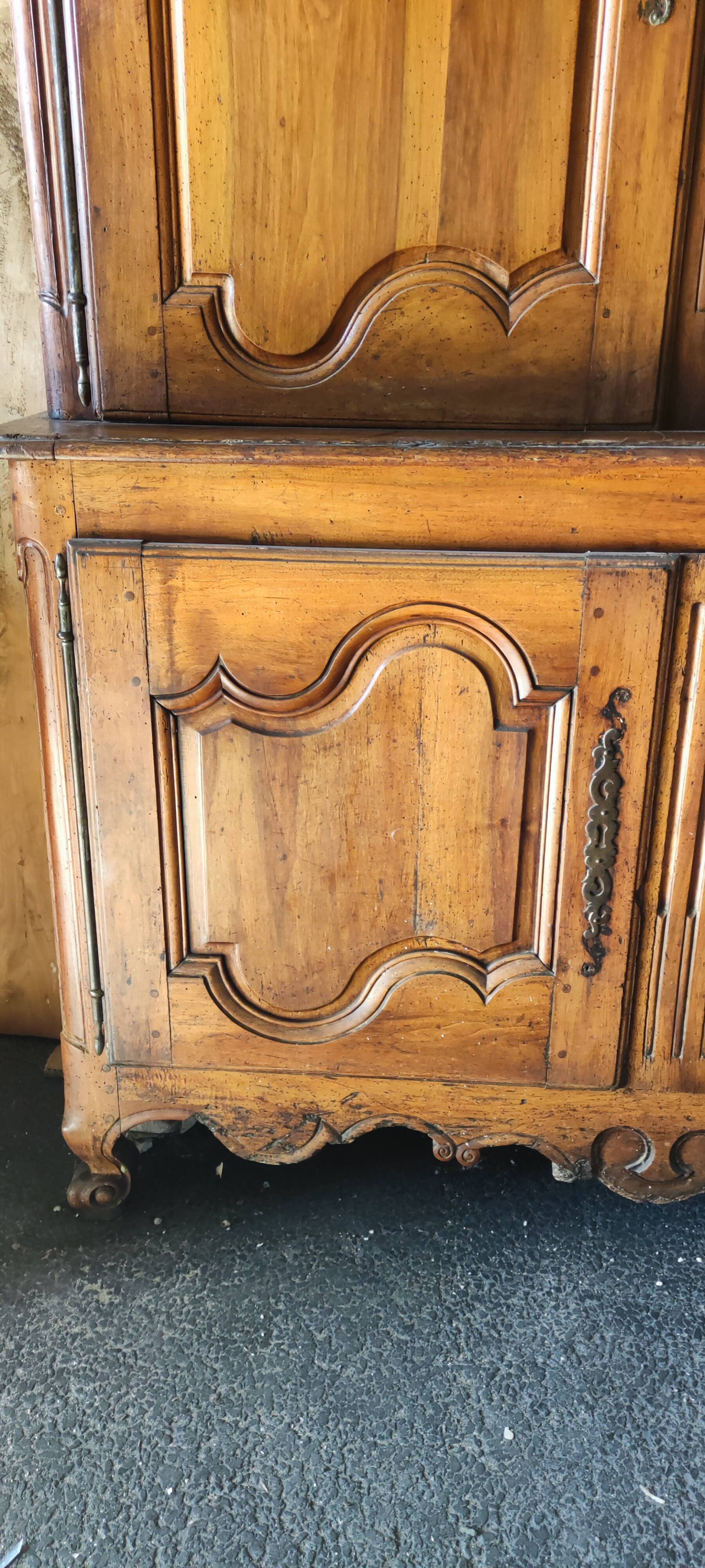 Buffet two bodies Louis XV 18th century