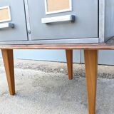 Metal locker coffee table