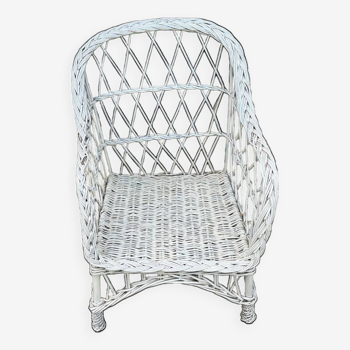 Rattan armchair