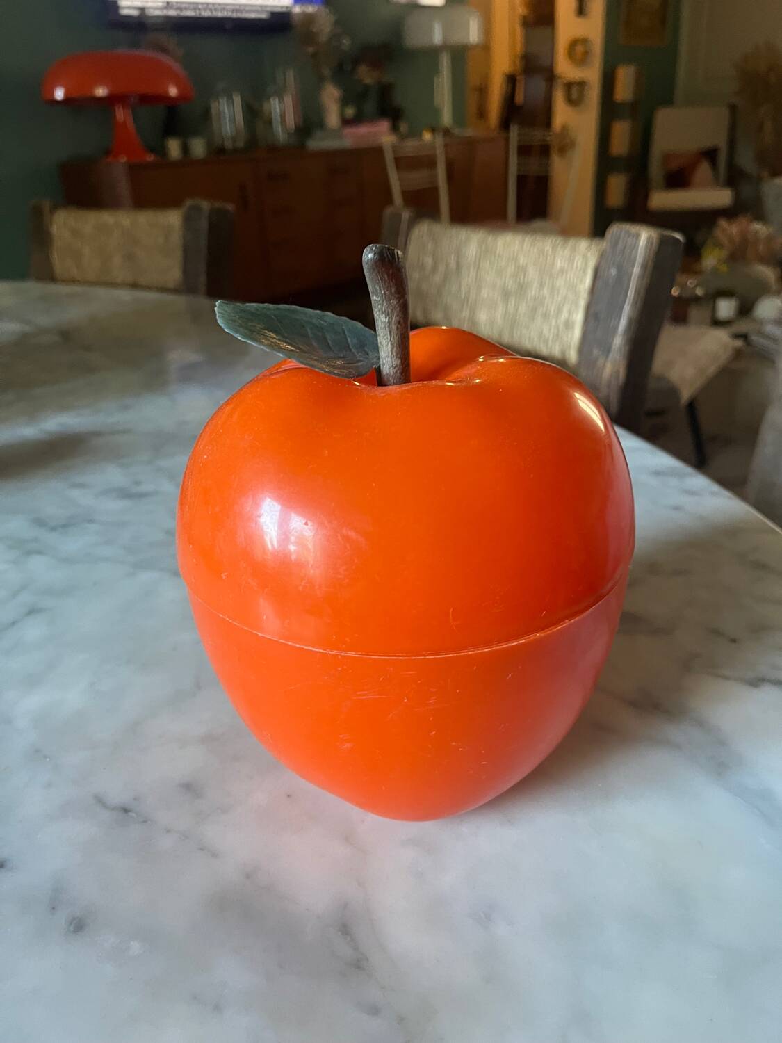 Seau à glace pomme vintage