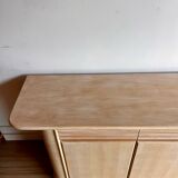 Post Modern design  sideboard credenza by Roberti Rattan