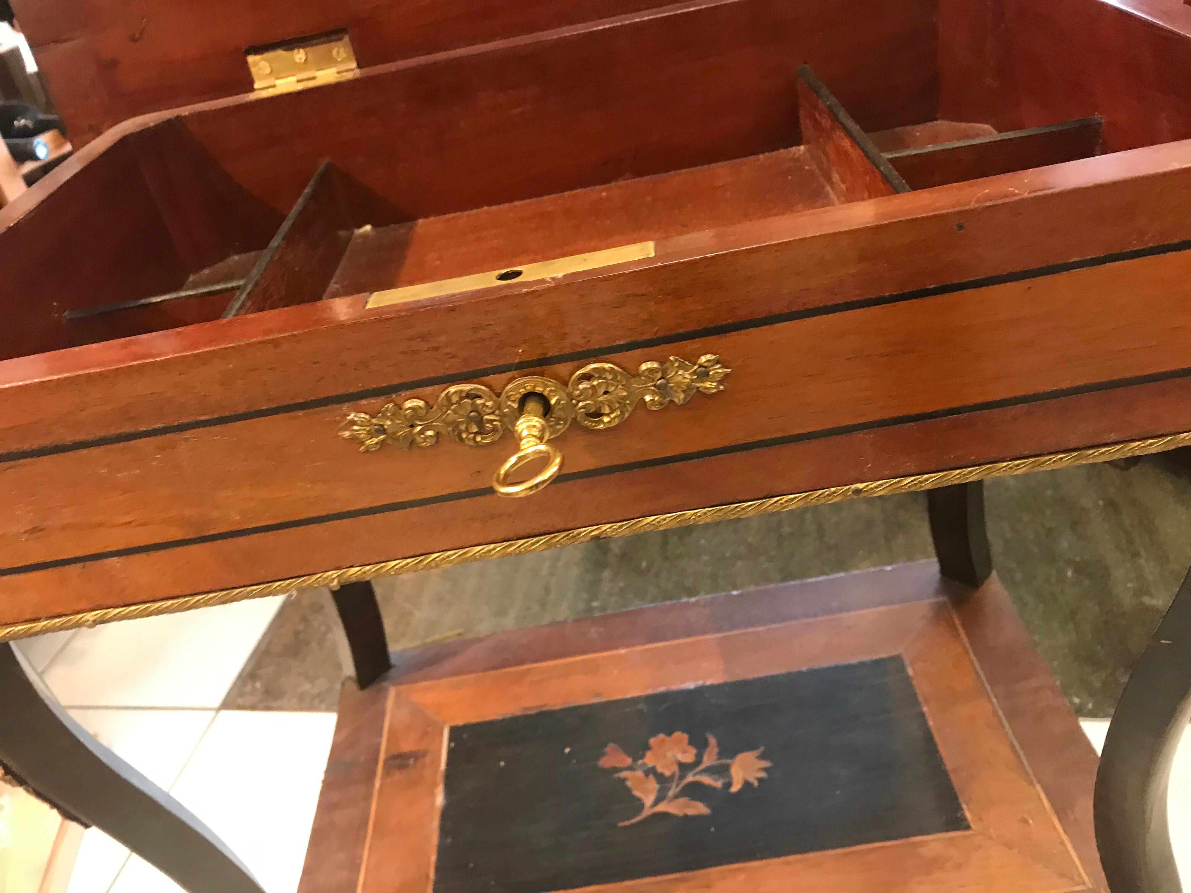 Sewing basket Napoleon III