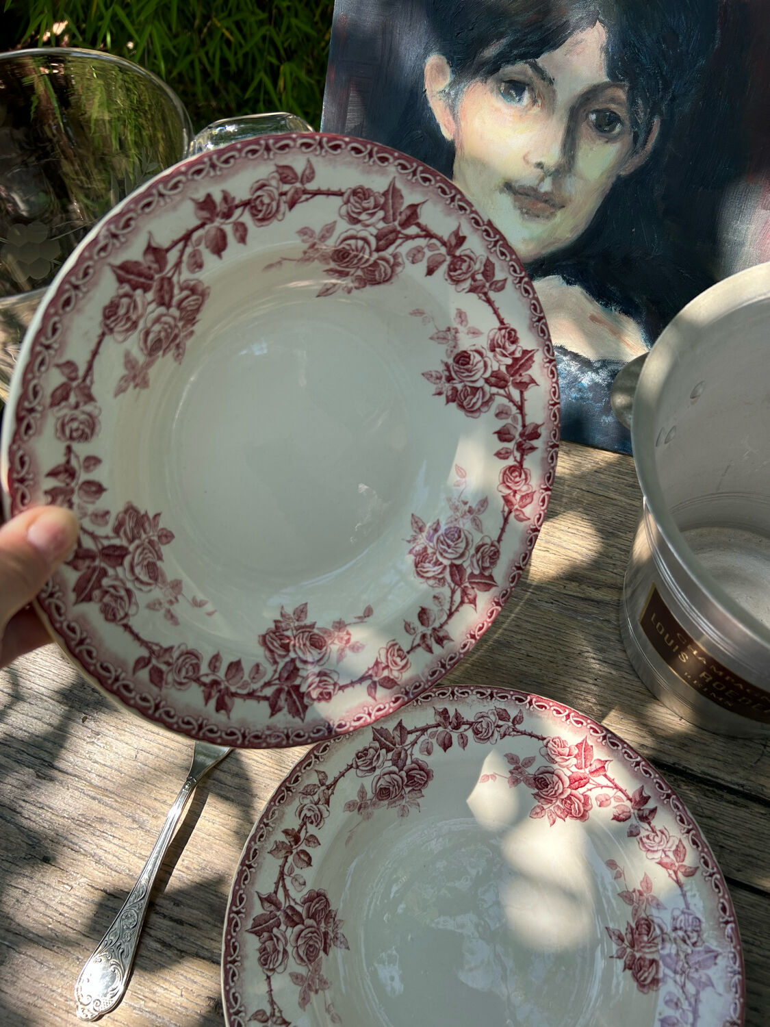 6 hollow plates Terre de Fer Choisy le roi