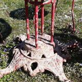 Wrought iron garden furniture