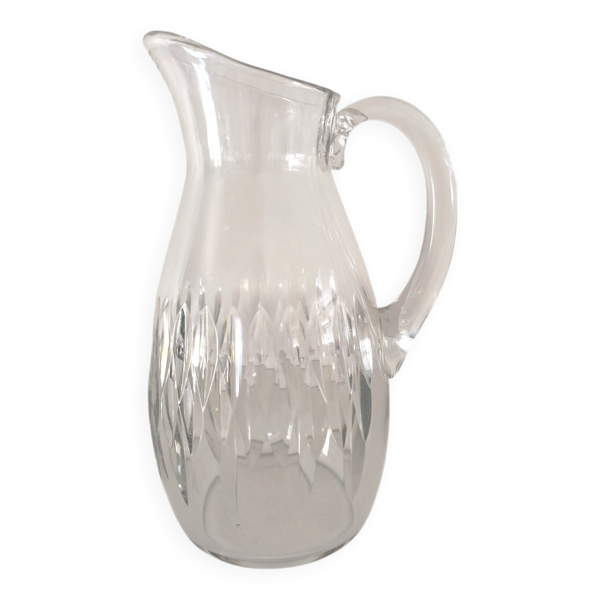 Broc Pichet en cristal Baccarat Carcassonne