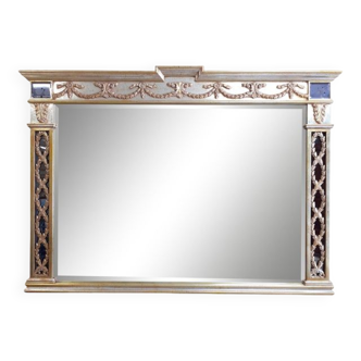 Mid 20th century empire style mirror 63x46cm