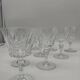 10 Verres Baccarat, Model Picadilly, France, verres à pied en cristal
