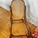 Rocking-chair enfant cannage