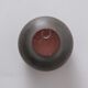 Green brown ceramic cup