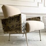 Fauteuil vintage restauré