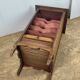 Cabinet with curtained in oak 1930